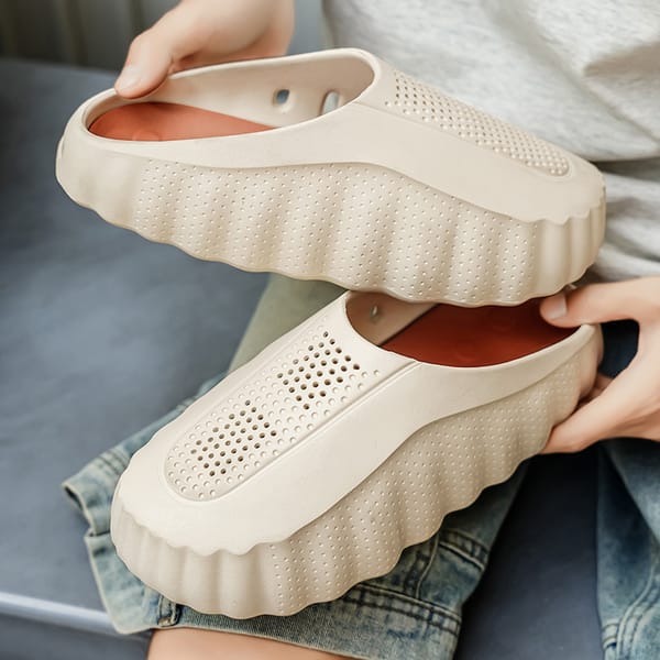 New Summer Slippers Massage Thick Sole Anti-Slip Casual Slides - S-60