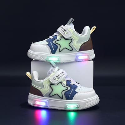 Lighting Imported Baby Shoes - Green_img_0