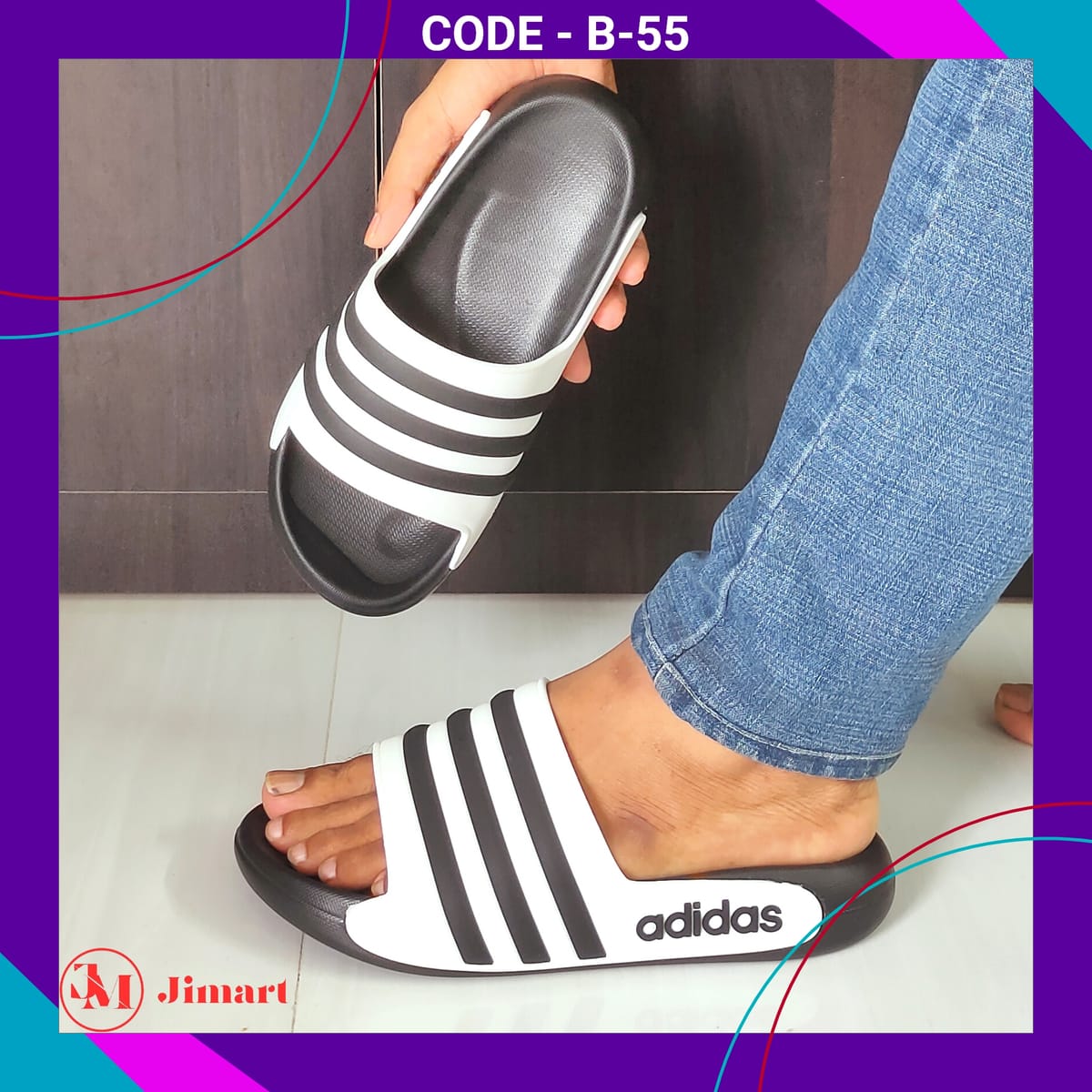 Most Trendy Imported Slides for Men - B-55